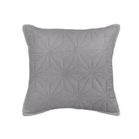 Чехол на подушку декоративный, размер 45х45 см, цвет антрацит