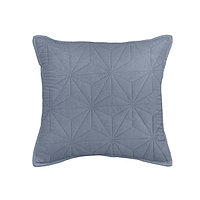 Чехол на подушку декоративный, размер 45х45 см, цвет деним