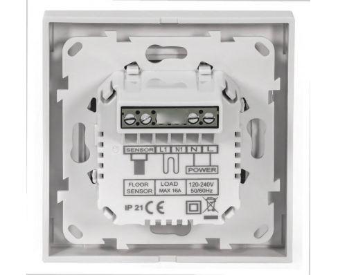 Программируемый терморегулятор ET44W-white Wi-Fi, белый - фото 3 - id-p201369647