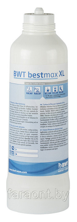Сменный картридж для фильтра BWT Bestmax XL (без головной части) - фото 1 - id-p217796539