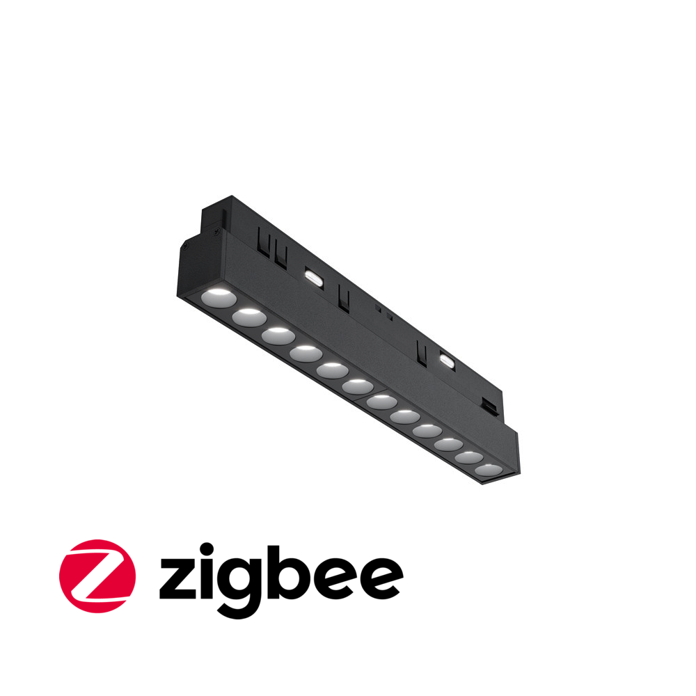 MAG 25 DARK Магнитный трековый светильник, 12W 2700-5700K Zigbee, черный - фото 1 - id-p217763116