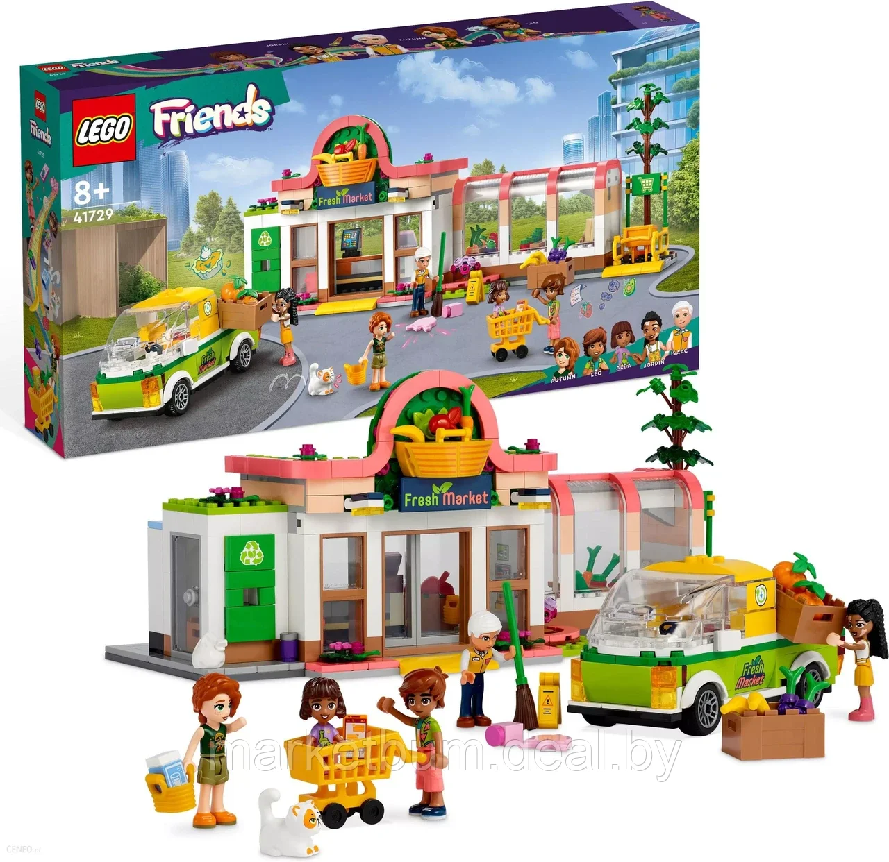 Конструктор LEGO Friends 41729, Магазин органических продуктов - фото 1 - id-p215614591