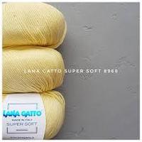 Пряжа Lana Gatto Super Soft 8968 светлый лимон