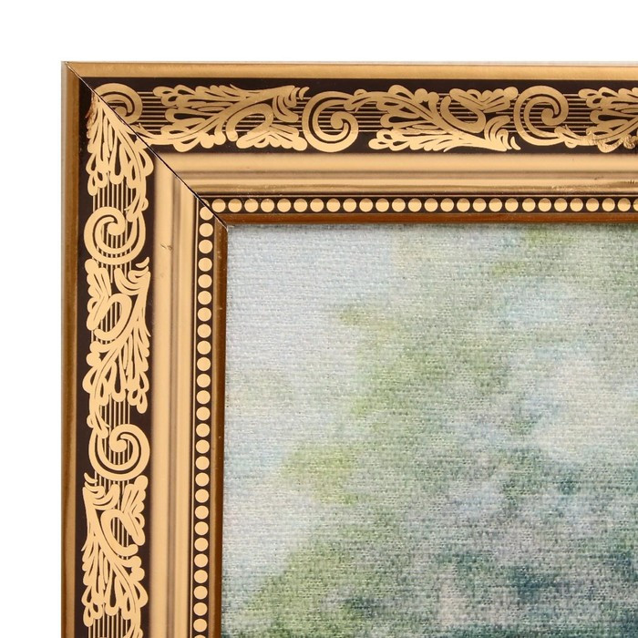 Гобеленовая картина "Георгины на окне" 63*123 см рамка МИКС - фото 10 - id-p217805574