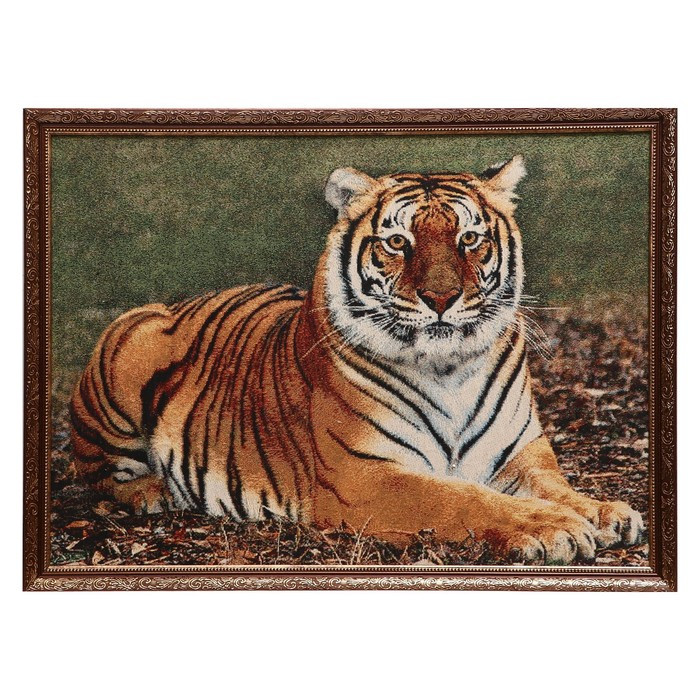 Гобеленовая картина "Тигр" 70*53 см - фото 1 - id-p217805680