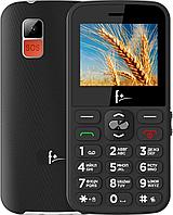 Кнопочный телефон F+ Ezzy 5 (черный)