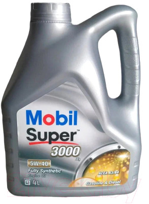 Моторное масло Mobil Super 3000 X1 5W40 / 152566 - фото 2 - id-p217815759