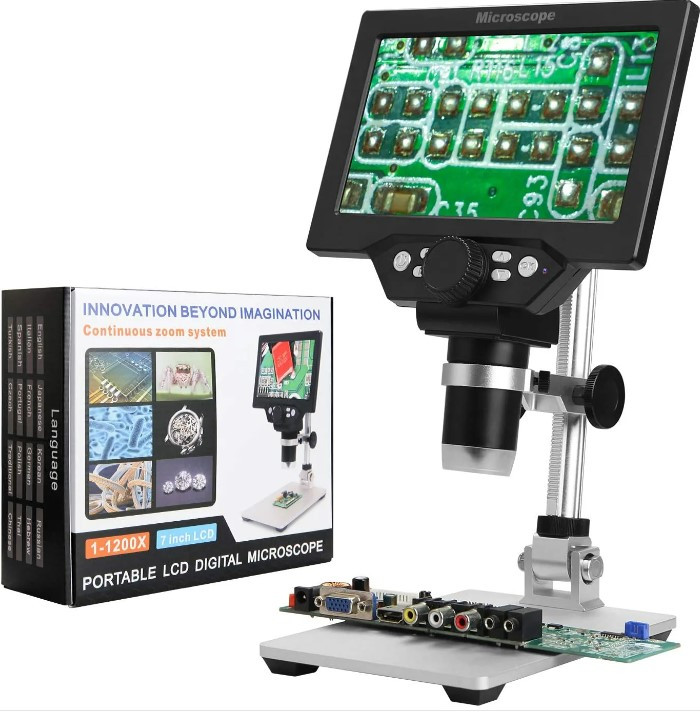 Цифровой электронный USB - микроскоп INNOVATION BEYOND IMAGINATION с увеличением 1000X HD - фото 3 - id-p217820877