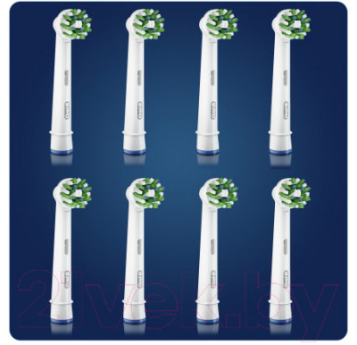 Набор насадок для зубной щетки Oral-B CrossAction EB50_8 - фото 3 - id-p217814172