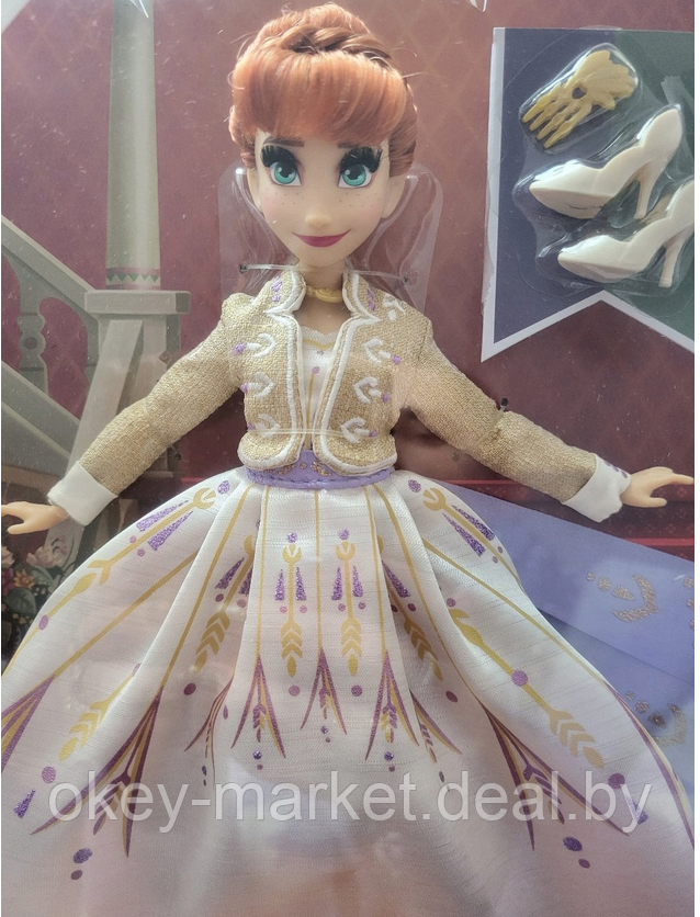 Кукла Hasbro Frozen Холодное сердце 2 Делюкс Анна - фото 9 - id-p170361887