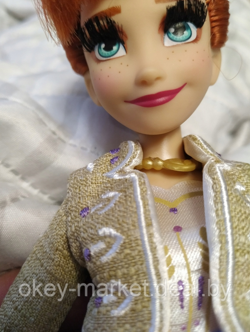 Кукла Hasbro Frozen Холодное сердце 2 Делюкс Анна - фото 10 - id-p170361887