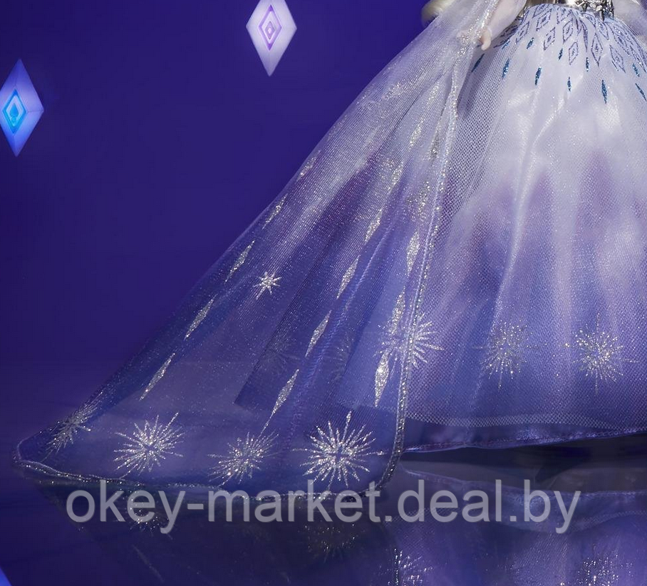 Кукла Холодное сердце Frozen 2 Рождественская Эльза - фото 7 - id-p192094584