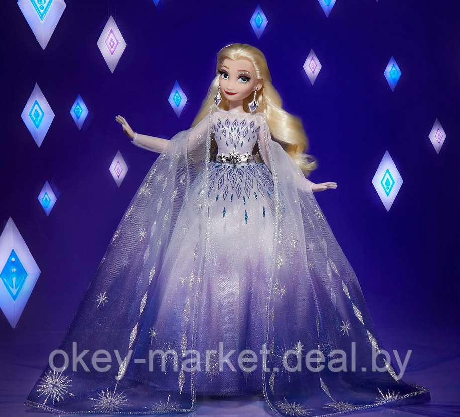 Кукла Холодное сердце Frozen 2 Рождественская Эльза - фото 6 - id-p192094584