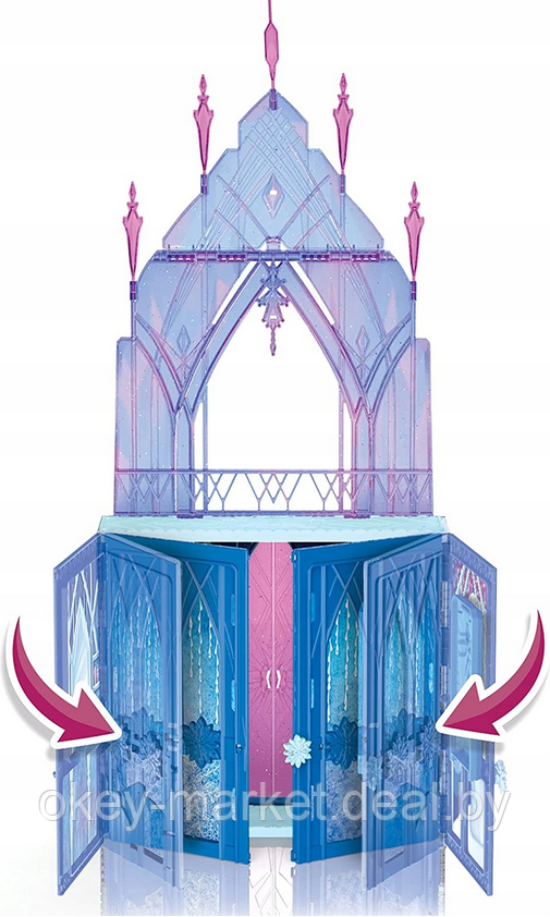 Игровой набор Disney Frozen Холодное сердце Замок с Эльзой F2828 - фото 5 - id-p168110008