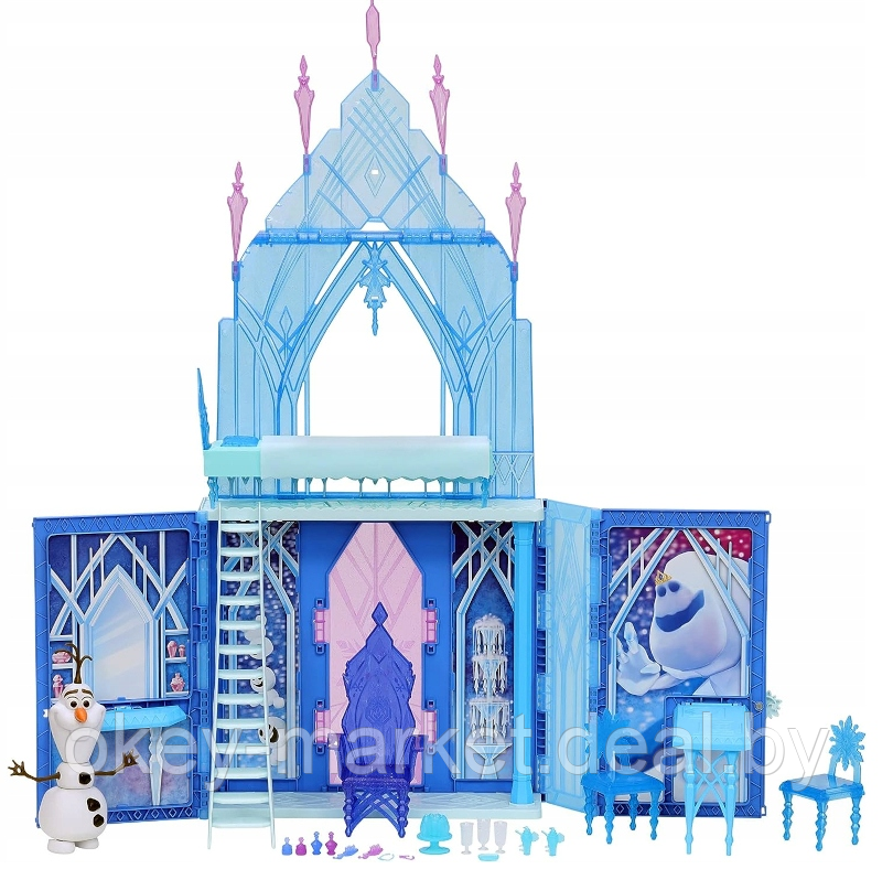 Игровой набор Disney Frozen Холодное сердце Замок с Эльзой F2828 - фото 3 - id-p168110008