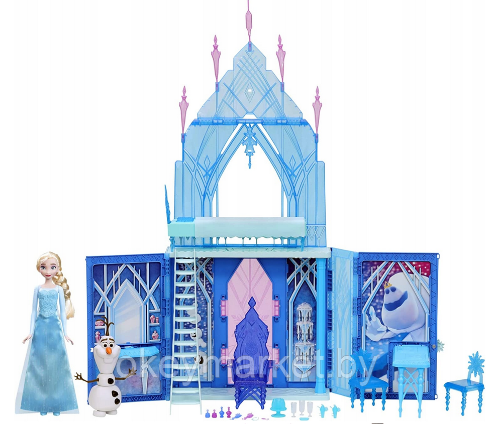 Игровой набор Disney Frozen Холодное сердце Замок с Эльзой F2828, фото 2