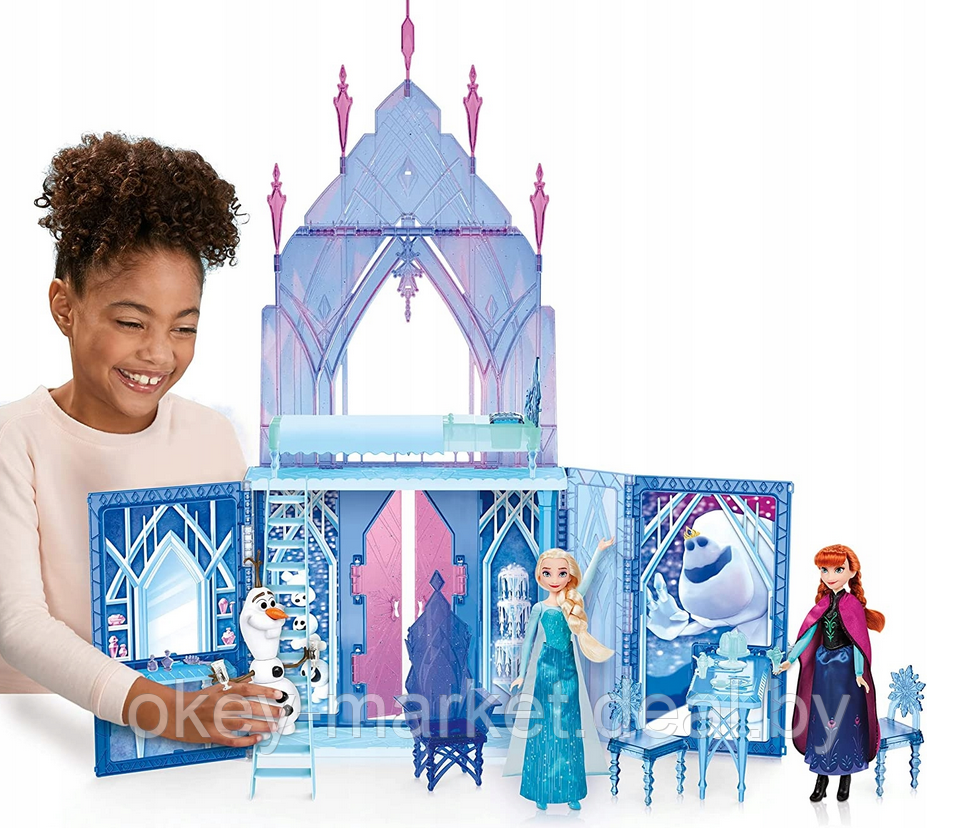 Игровой набор Disney Frozen Холодное сердце Замок с Эльзой F2828 - фото 8 - id-p168110008