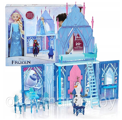Игровой набор Disney Frozen Холодное сердце Замок с Эльзой F2828, фото 2