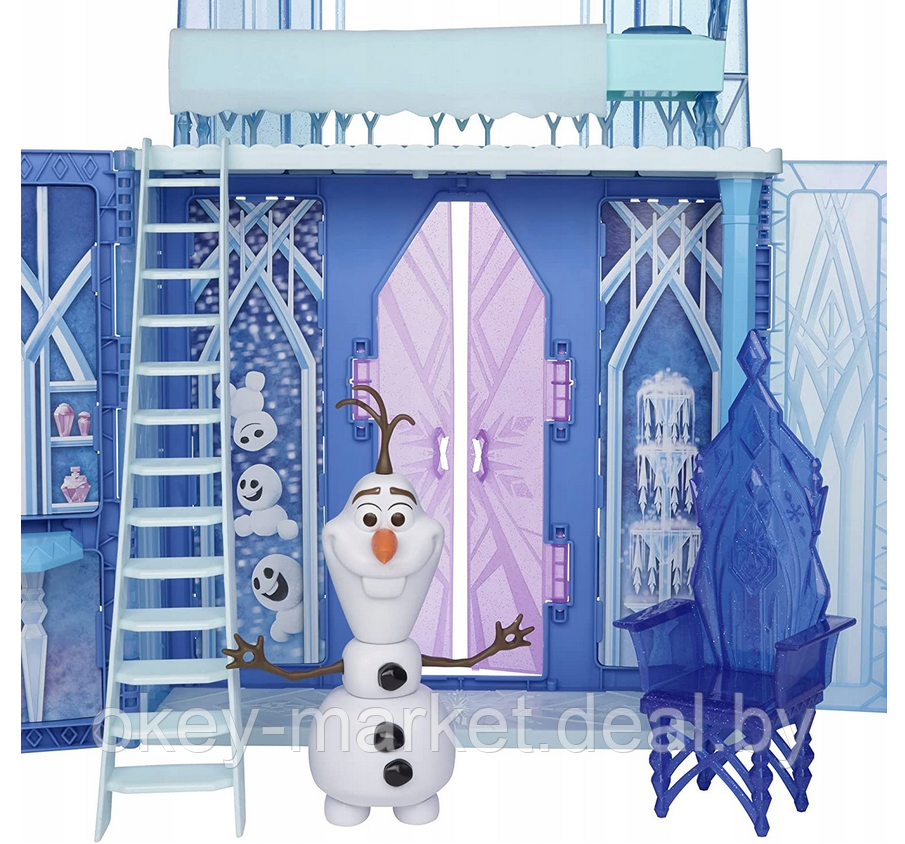 Игровой набор Disney Frozen Холодное сердце Замок с Эльзой F2828 - фото 9 - id-p168110008
