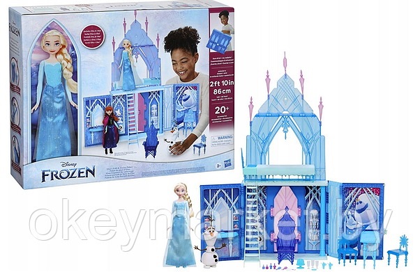 Игровой набор Disney Frozen Холодное сердце Замок с Эльзой F2828, фото 2
