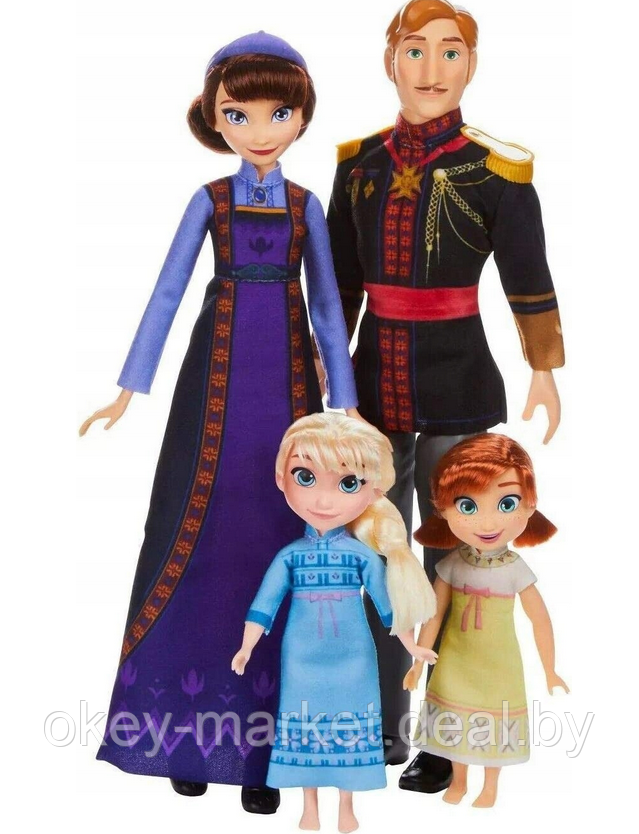 Набор кукол Frozen Королевская семья Эренделла Hasbro E8042 - фото 6 - id-p168109458