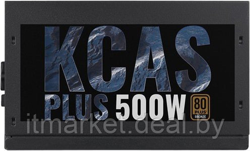 Блок питания 500W Aerocool KCAS PLUS-500W (24+8 pin, 2x6/8pin, 4xMOLEX, 7xSATA, 80+ Bronze) - фото 6 - id-p217827559