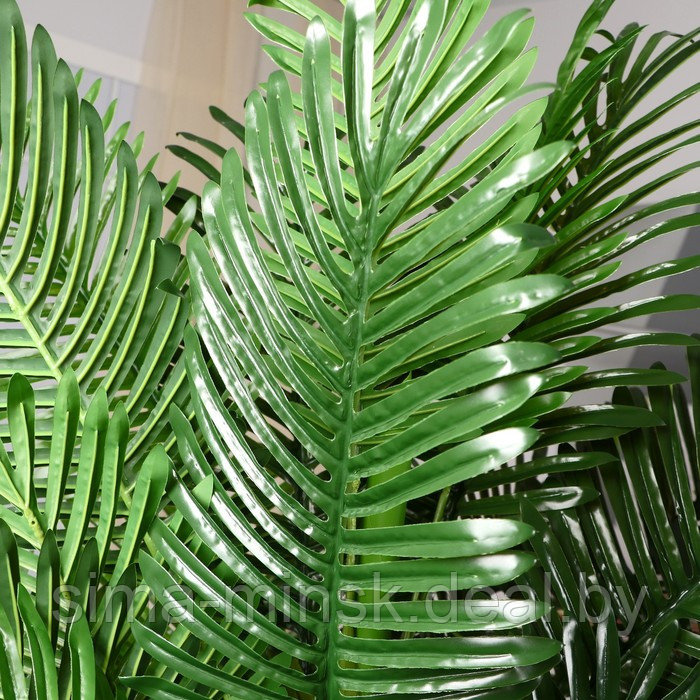 Дерево искусственное "Кокосовая пальма" 160 см d ствола-11 см d основания-17 см - фото 2 - id-p217828171