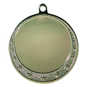 Медаль "Звезды" ,  3,2  см , без ленты арт.087-1 Серебро