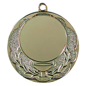 Медаль "Золотая чаша" , 4 см , без ленты арт.028-1 Серебро