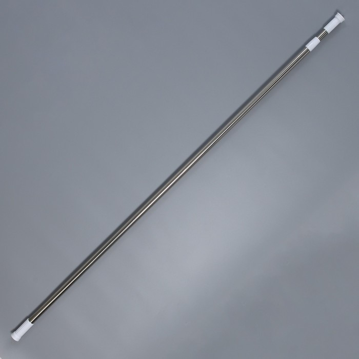 Карниз для ванной комнаты телескопический Доляна, 140-260 см, стальной - фото 6 - id-p217829248