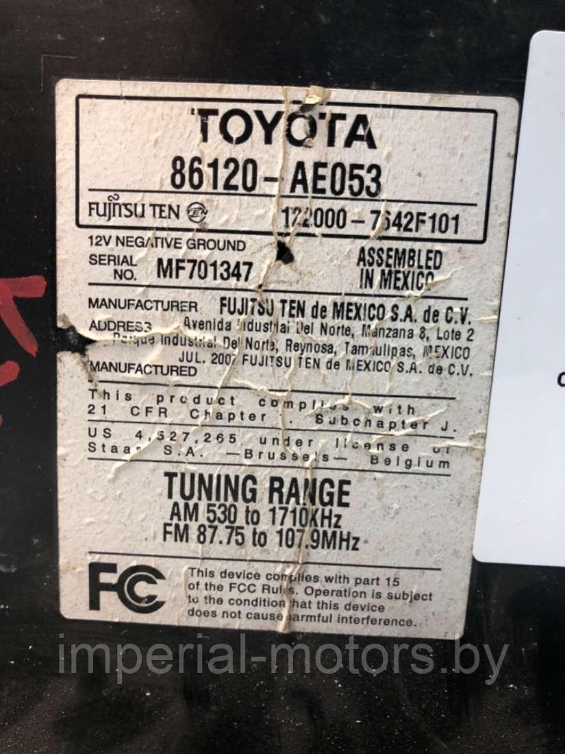 Магнитола (аудио система) Toyota Sienna 2 - фото 5 - id-p217829360