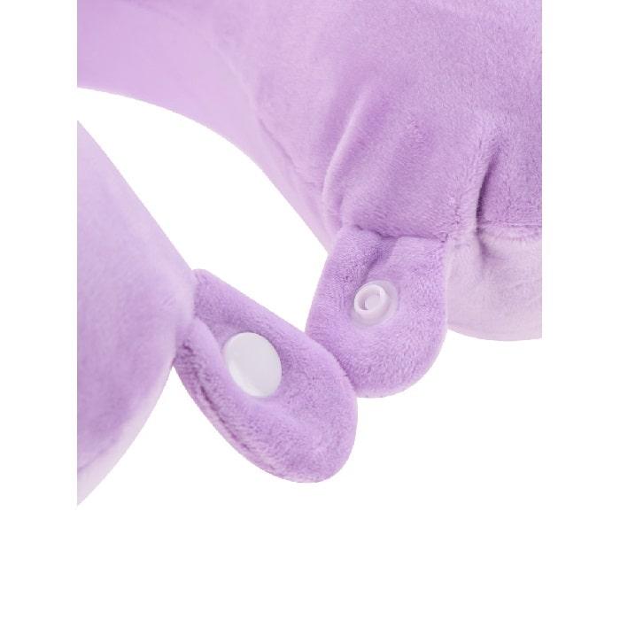 Набор 2 в 1 «Фиолетовый единорог»: подушка-подголовник + маска для сна - фото 2 - id-p217828779