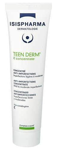 Гель-крем концентрат ISISPHARMA/Исисфарма Teen Derm K Concentrate для проблемной кожи с легкой или средней