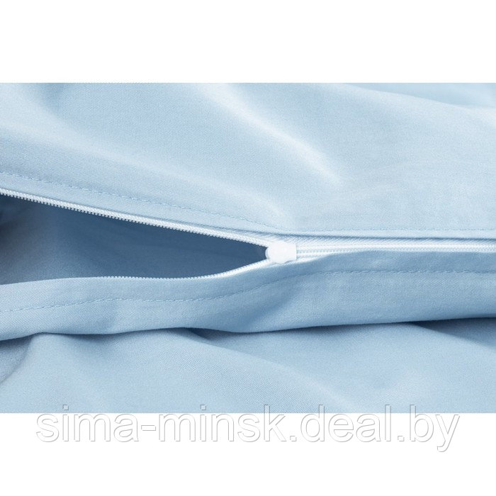 Пододеяльник 2 сп «Моноспейс», размер 175х215 см, цвет голубой - фото 2 - id-p217833900