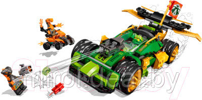 Конструктор Lego Ninjago Гоночный автомобиль ЭВО Ллойда 71763 - фото 3 - id-p217834506