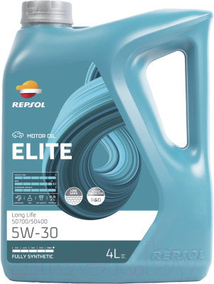 Моторное масло Repsol Elite Long Life 50700/50400 5W30 / RP135U54 - фото 1 - id-p217857370