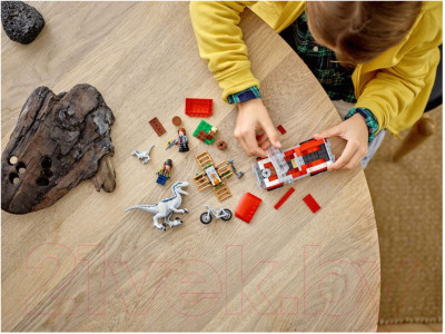 Конструктор Lego Jurassic World Блу и поимка бета-велоцираптора 76946 - фото 4 - id-p217867851