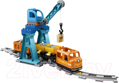 Конструктор электромеханический Lego Duplo Грузовой поезд 10875 - фото 8 - id-p217863190