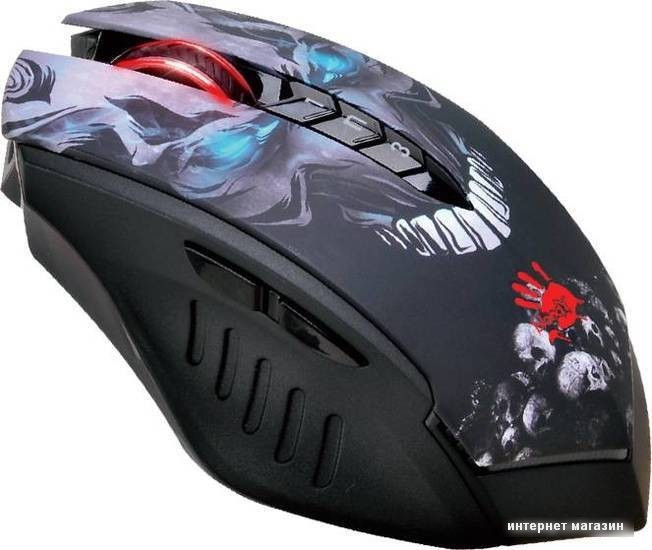 Игровая мышь A4Tech Bloody R80 Plus (Skull) - фото 2 - id-p217952279