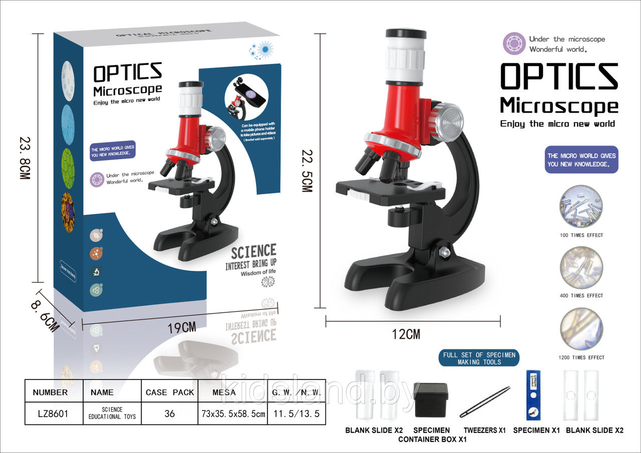 Игровой набор "Микроскоп", LZ8601