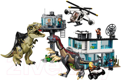 Конструктор Lego Jurassic World Атака гиганотозавра и теризинозавра 76949 - фото 3 - id-p217924897