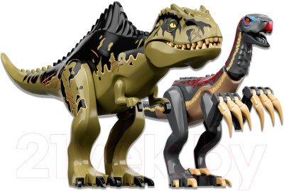 Конструктор Lego Jurassic World Атака гиганотозавра и теризинозавра 76949 - фото 5 - id-p217924897