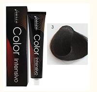 Крем-краска для волос Color Intensivo 3 темно-коричневый, 100мл