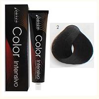 Крем-краска для волос Color Intensivo 2 черно-коричневый, 100мл
