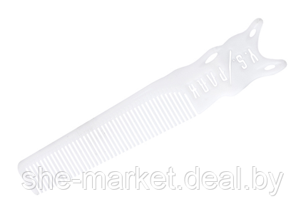 Расческа для стрижки с эргономичной ручкой Y.S.Park YS-209 white - фото 1 - id-p217951449