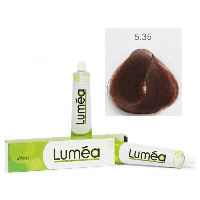 Безаммиачная крем-краска для волос LUMEA 5.35 светло-золтистый коричневый красного дерева, 100мл