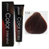 Крем-краска для волос Color Intensivo 5.54 светло-коричневая медь красного дерева, 100мл