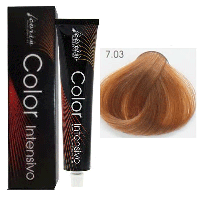 Крем-краска для волос Color Intensivo 7.03 средний блондин натурально-золотой, 100мл