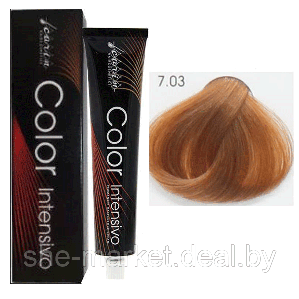 Крем-краска для волос Color Intensivo 7.03 средний блондин натурально-золотой, 100мл - фото 1 - id-p217950362