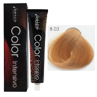 Крем-краска для волос Color Intensivo 8.03 светлый блондин натурально-золотой, 100мл